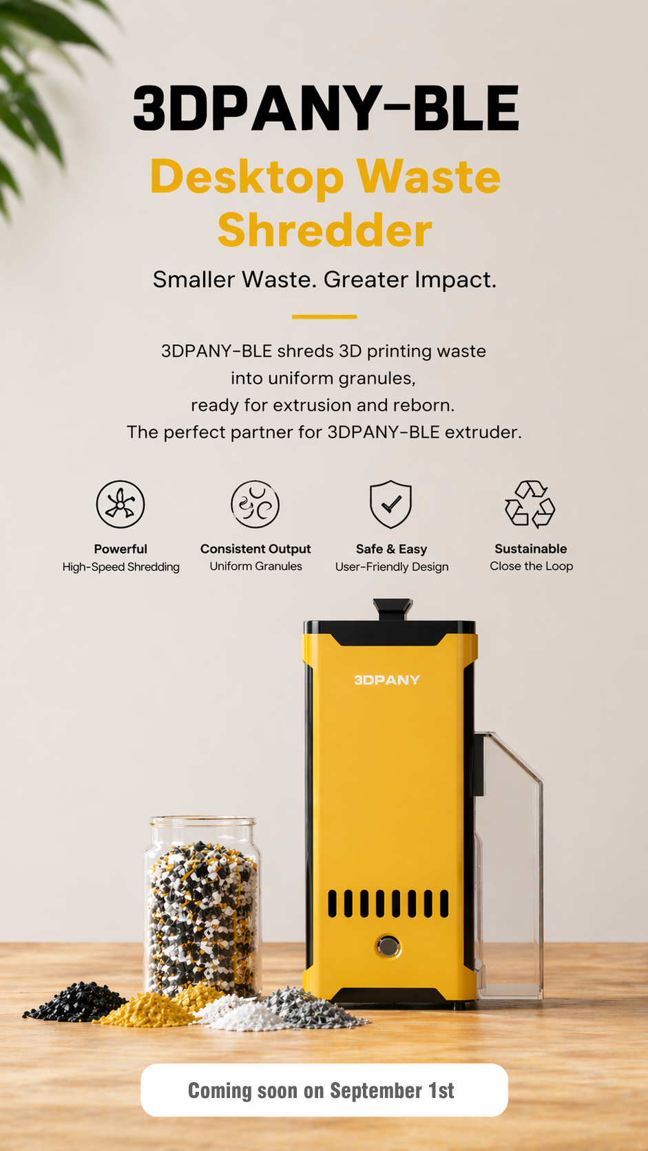 3PDANY-BLE+Plastic Crusher